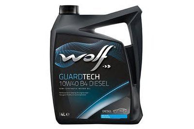 Моторна олива WOLF GuardTech B4 Diesel 10W-40 4 л 123457175 фото