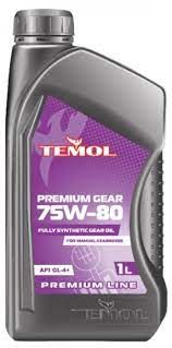 Олія TEMOL Premium Gear 75W-80 SAE 75W-80, API GL-4+, API GL-4 (1 л) T-PG75W80-1L фото