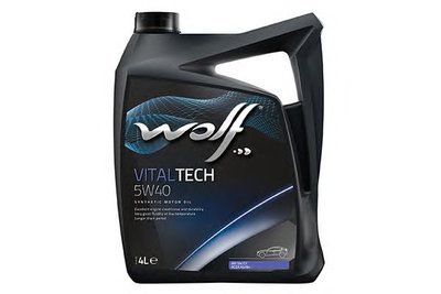 Моторна олива WOLF VitalTech 5W-40 4 л 123457184 фото