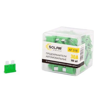 Предохранители 30А FT Solar Standart набор 100 штук (AF318) AF318 фото