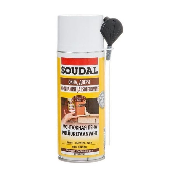 Пена монтажная SOUDAL 300мл 000010000000300000 фото