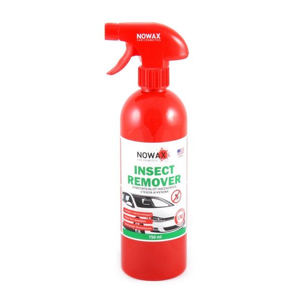 Nowax Insect Remover Очищувач від комах скла та кузова 750 мл NX75008 фото