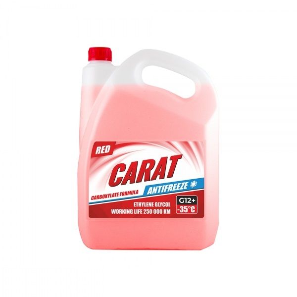 ANTIFREEZE COOLANT G12+RED, ТМ "CARAT", 9 кг KR82400 фото