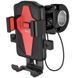 Тримач для телефону на велосипед HOCO CA73 Flying one-touch bicycle and motorcycle universal. Black-Red CA73 фото 1
