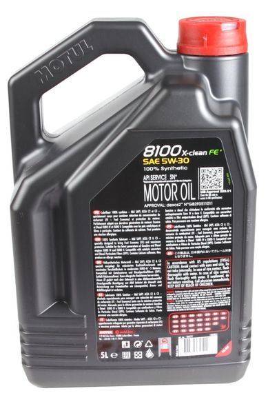 Motul107206 / 104777 5W30/5L X-CLEAN EFE C2/C3 123457187 фото