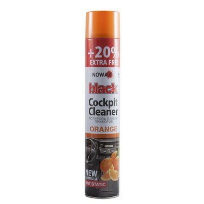 Поліроль для панелі приладів NOWAX Black Spray Orange, 750мл NX00703 фото