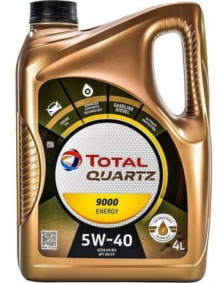 Моторна олива Total QUARTZ 9000 oil 213674 5W40/4л  7812747_977 фото