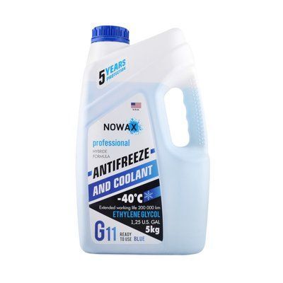Антифриз Синий 5кг Nowax (NX05002) NX05002 фото