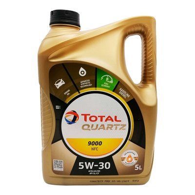 Моторна олива Total Quartz 9000 Future NFC 5W-30 5 л 123457188 фото