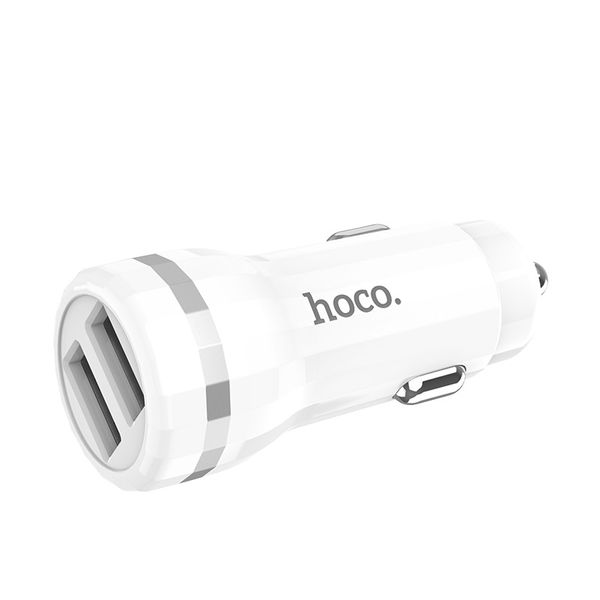 АЗУ Hoco Z27 Staunch, 2USB 2.4A Білий Z27 фото