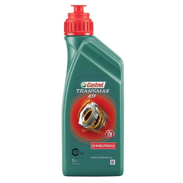 Олія Castrol TRANSMAX ATF DX III MULTIVEHICLE (1 л) EA-TRATFD3-X1L фото