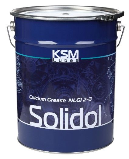 Мастило Солідол Жировий ГОСТ 1033-79 DIN 51502 K 2/3 C-25 NLGI 2/3 (17 кг пп лого) KSM-SOLIDOL-17KG фото