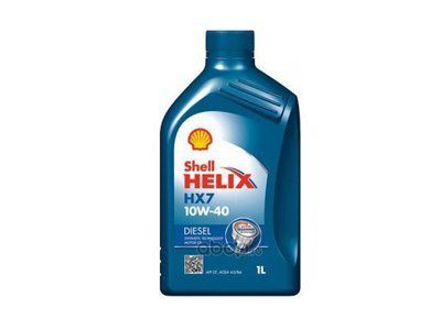 Моторна олива Shell Helix HX7 Diesel 10W-40 1 л 123457290 фото