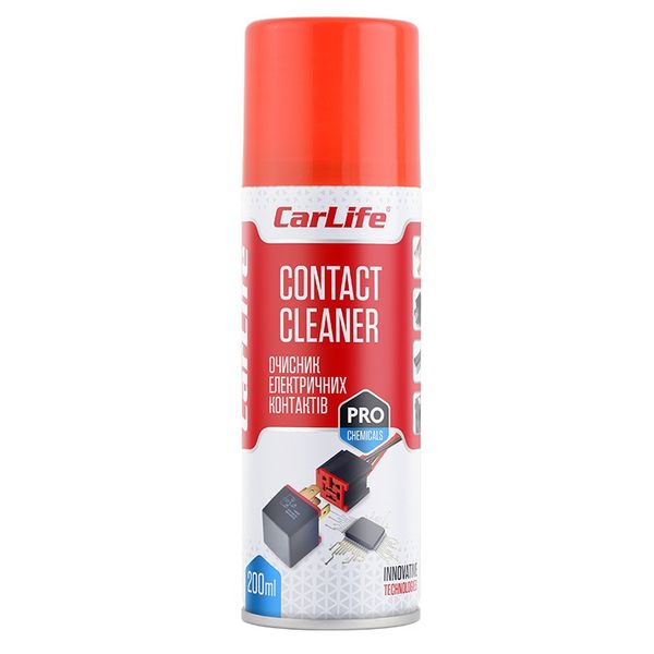 Carlife Очищувач контактів 200 ml (24шт/уп) (24шт/уп) CF204 фото