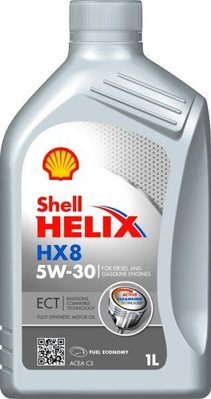 Моторна олива Shell HELIX HX8 ECT 0309549 5W30/1L 123457822 фото