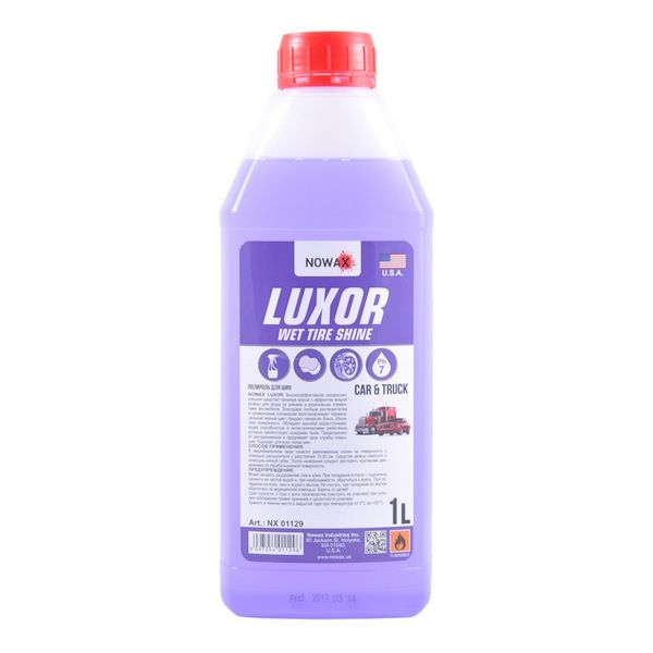 Nowax Luxor Wet Tire Shine 1 L Полироль для шин NX01129 фото