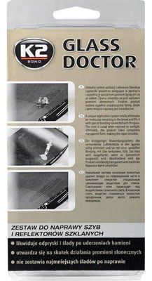 Клей K2 Glass Doct B350 для ремонту вітрового скла/фар 0.8 мл 123458524 фото
