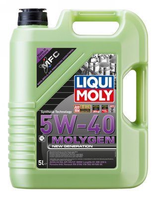 Моторна олива Liqui Moly Molygen New Generation 5W-40, 5 л (8536/9055) 123457242 фото