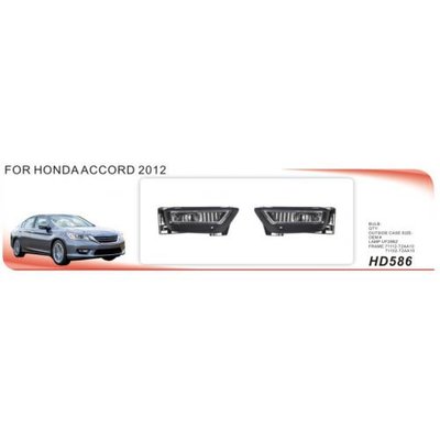 Фари дод. модель Honda Accord/2012-15/HD-586/H8-12V35W/ел.проводка (HD-586) 48654 фото