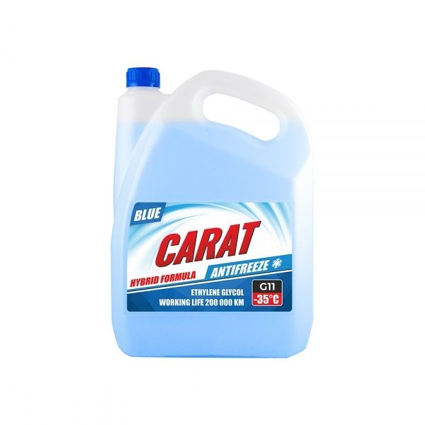 ANTIFREEZE COOLANT G11 BLUE, ТМ "CARAT", 4,3 кг KR82394 фото