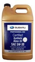 SubaruSOA427V1415 Масло моторное синтетическое SYNTHETIC OIL 5W-30, 3.785л 123458211 фото