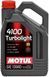 Motul100357 / 387606 10W40/5L 4100 TURBOLIGHT 123457193 фото 2