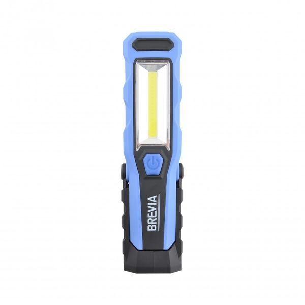 Лампа инсп. Brevia LED 3W COB+1W LED 300lm, 2000mAh, microUSB, блистер 11320 фото