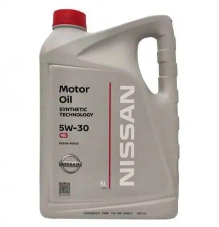 Моторна олива Nissan 5W-30 C3 5 л 123457194 фото
