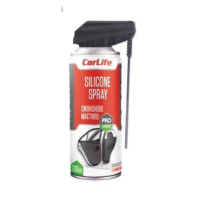 Силіконове мастило SILICONE SPRAY Professional 200ml CF206 CARLIFE CF206 фото