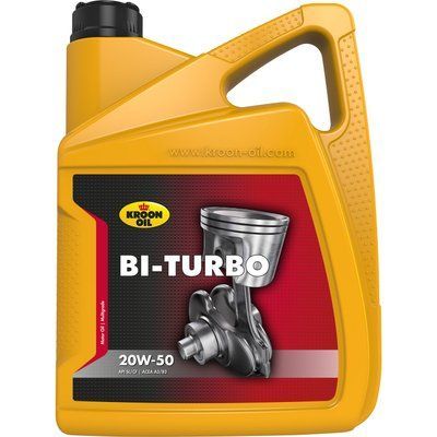 Олива моторна  Kroon Oil00340 BI-TURBO 20W-50 5л 123457683 фото