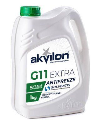 Сервісні рідини Антифриз Антифриз G11 зелений AKVILON ANT EXT GRE 1KG AKVILON ANT EXT GRE 1KG фото