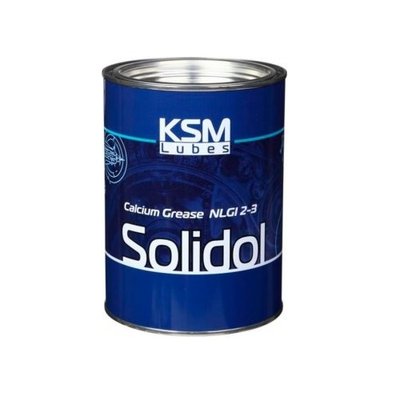 Мастило Солідол Жиров ГОСТ 1033-79 DIN 51502 K 2/3 C-25 NLGI 2/3 (0,8 кг мет) KSM-SOLIDOL-0,8KG фото