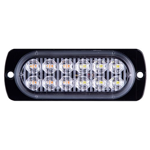 Повторитель габарита 12 LED 12V белый+желтый (AG-ZWD-BSBK-12/W+Y) 1194151 фото