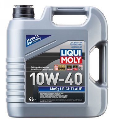 Liqui Moly1917 10W40/4л MoS2 Leichtlauf 123457348 фото