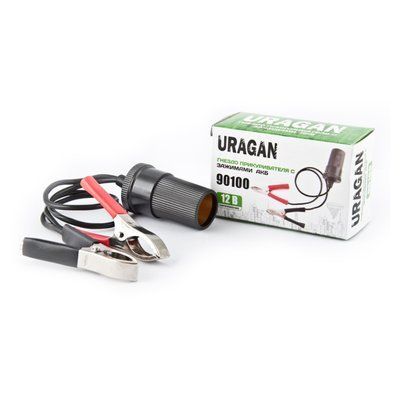 Адаптер із зажимами АКБ URAGAN 90100 URAGAN 90100 фото