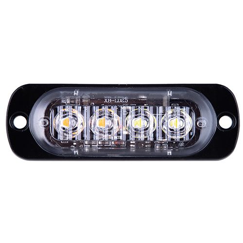 Повторитель габарита 4 LED 12V белый+желтый (AG-ZWD-BSBK-4/W+Y) 1194153 фото