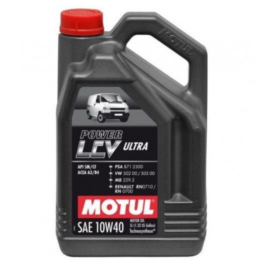 Motul106156 10W40/5L POWER LCV ULTRA 123457298 фото