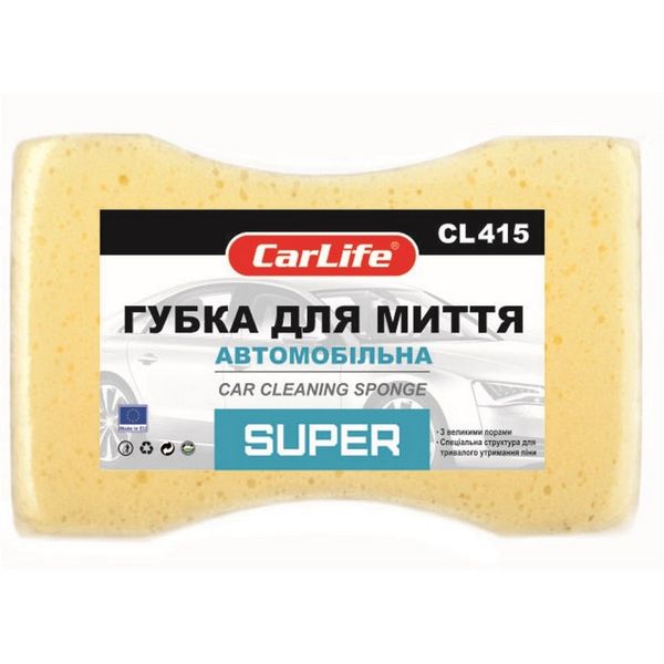 Губка для мытья авто CarLife CL415 CL-415 фото