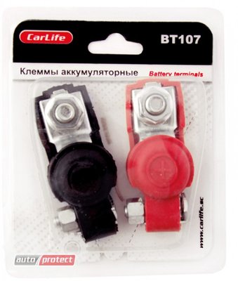 Клеммы аккумуляторные CarLife BT107 BT107 фото