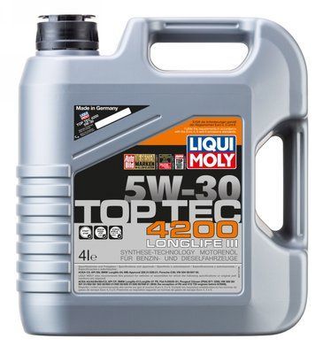 Моторна олива Liqui Moly Top Tec 4200 3715 5W30/4l 123457349 фото
