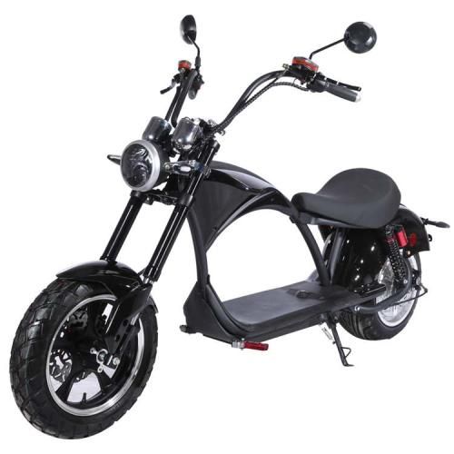 Электроскутер Chopper 2000W, 60V12Ah, Black (r804-m3p/2000Bk) 1111363 фото