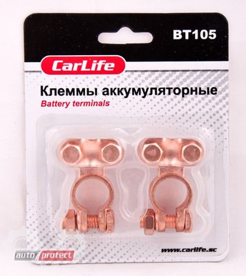 Клеми акумуляторні CarLife BT105 BT105 фото