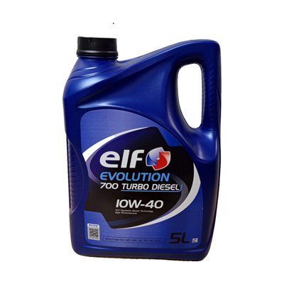 Моторна олива ELF Evolution 700 Turbo Diesel 10W-40 5 л 201553 фото
