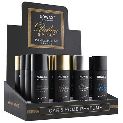 NOWAX MIX №1 ароматизаторів повітря з розпилювачем у виставковому боксі серія Deluxe Spray,50ml NX07745 NOWAX NX07745 фото