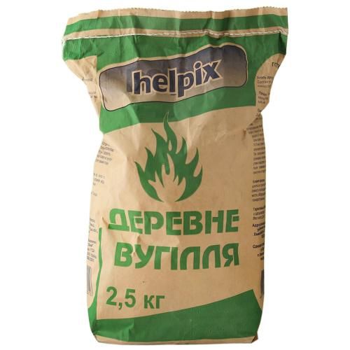 Вугілля деревне HELPIX 2,5 кг (0113) 62241 фото