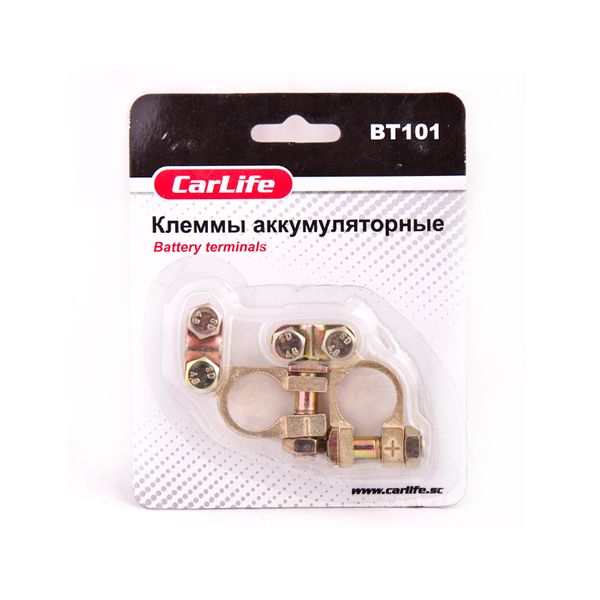 Клеммы аккумуляторные CarLife BT101 BT101 фото