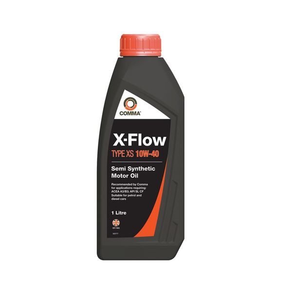 Моторне масло Сомма X-FLOW TYPE XS 10W-40 API SL/CF ACEA A3/B3 1л (12шт/уп) XFXS1L фото