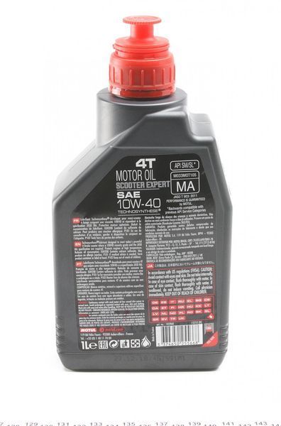 Motul105960 10W40/1л Scooter Expert 4T 123457352 фото