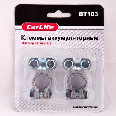 Клеми акумуляторні CarLife BT103 BT103 фото