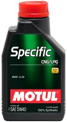 Motul101717 5W40/1л Specific CNG/LPG 123457353 фото